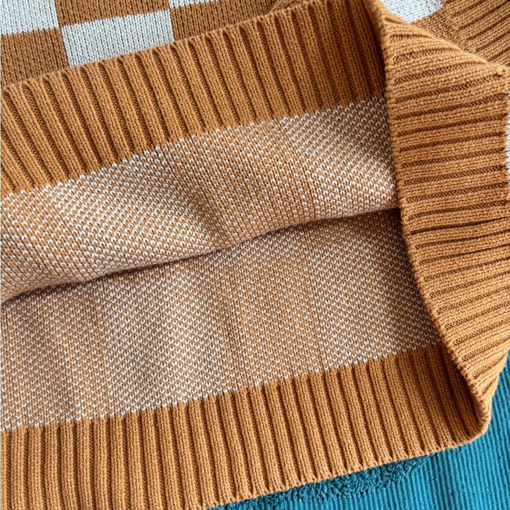Baltic Born Checkerboard Sweater - Picture 6 of 6